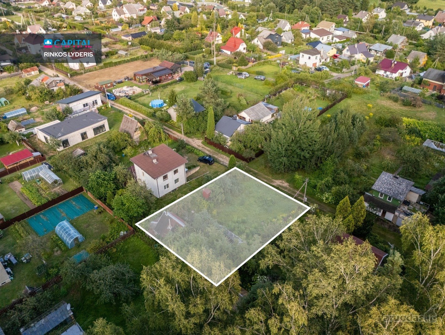 Parduodamas 6,2 a Sklypas Ramioje, Miškų