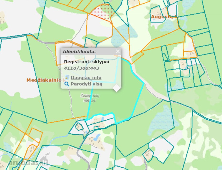 Medžiakalnio geomorfologiniame draustinyje