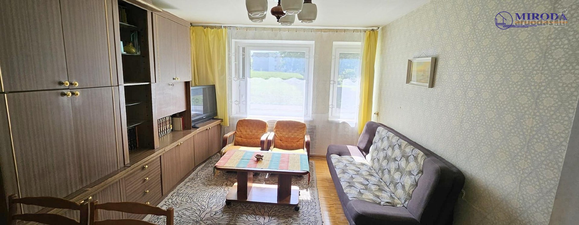 Parduodamas erdvus 3 kambarių butas Alytuje,