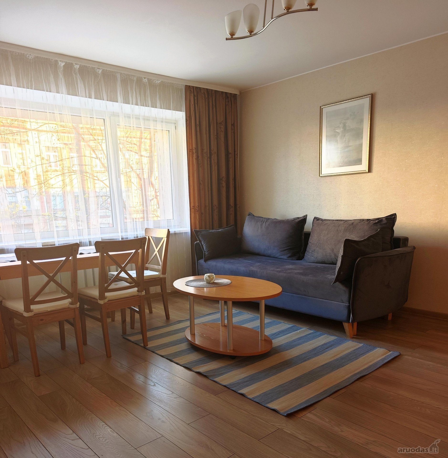 Išnuomojamas 2 Kambarių Butas Kauno Centre,