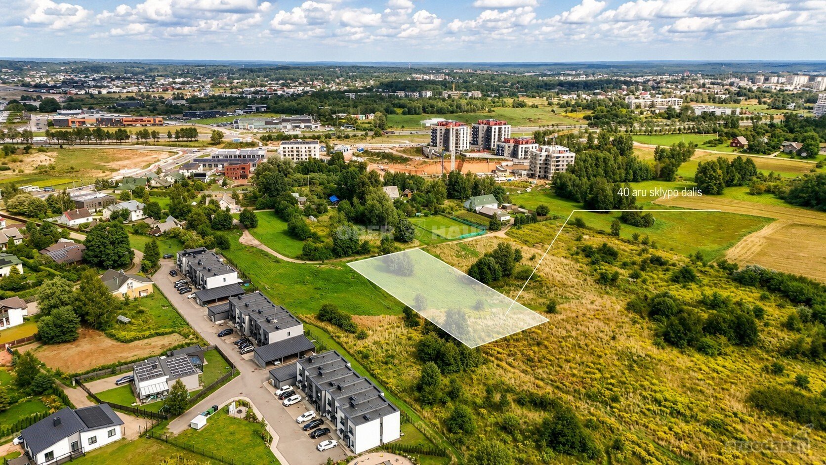 Parduodamos 3 Sklypo Dalys Tarandėje –