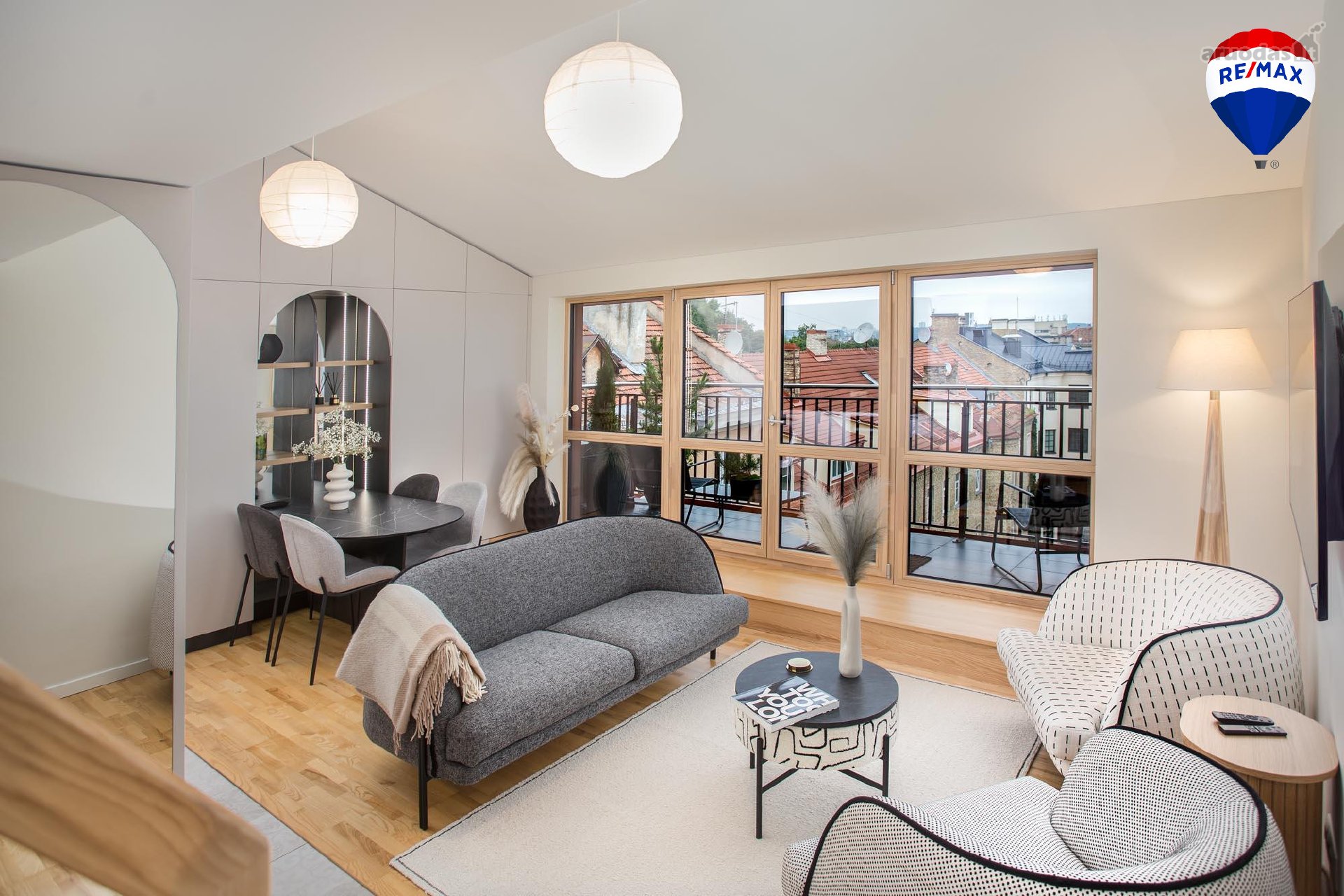 Nuomojami dviejų kambarių apartamentai