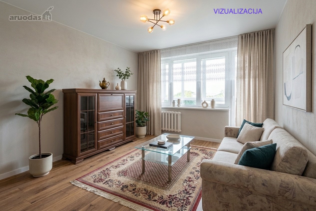 Saulėtas Ir Šviesus 1 Kambari0 Butas Jonavoje