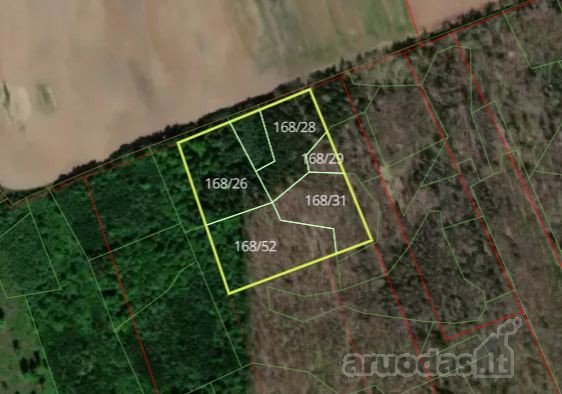 Parduodamas 2,82 ha miškas Kėdainių raj.