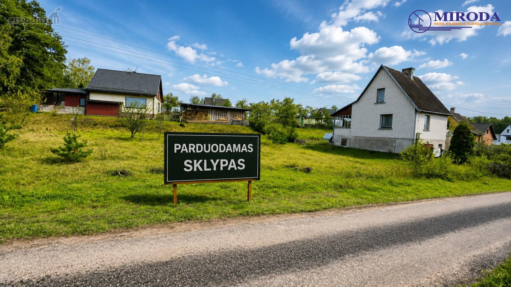 Naujam sodui statyti, 6,4 a. sodo sklypas, SB