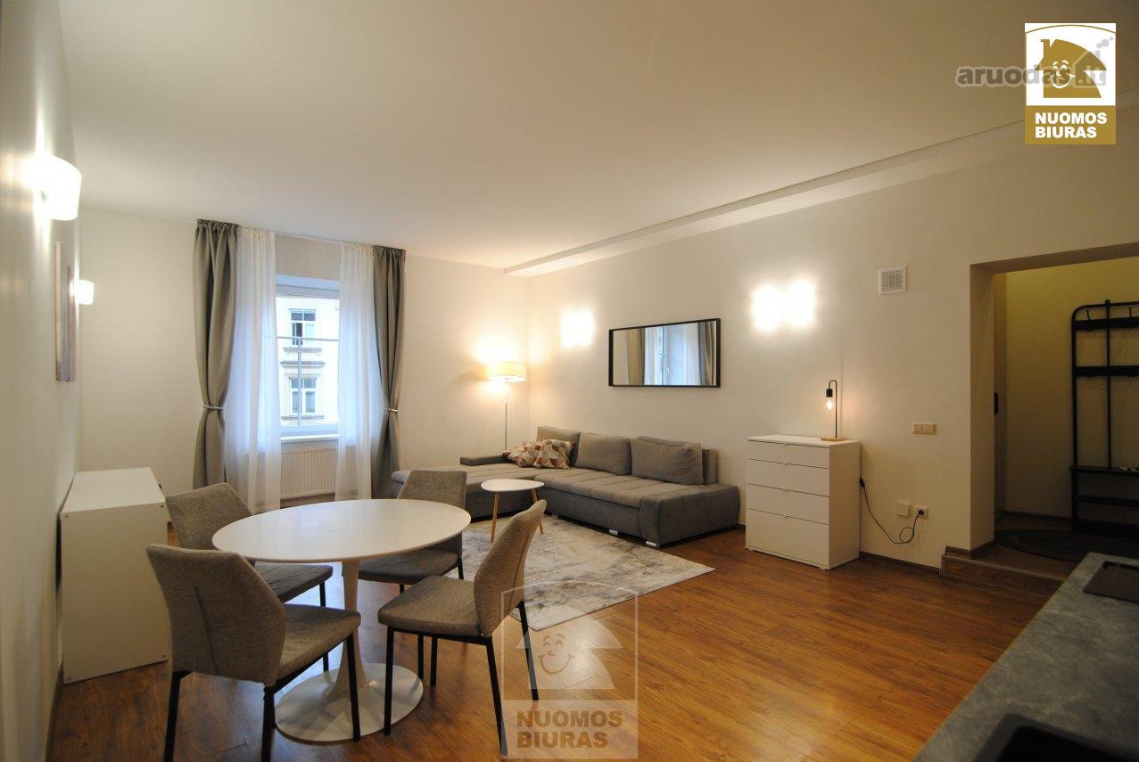 Išnuomojamas jaukus, ką tik įrengtas studijos