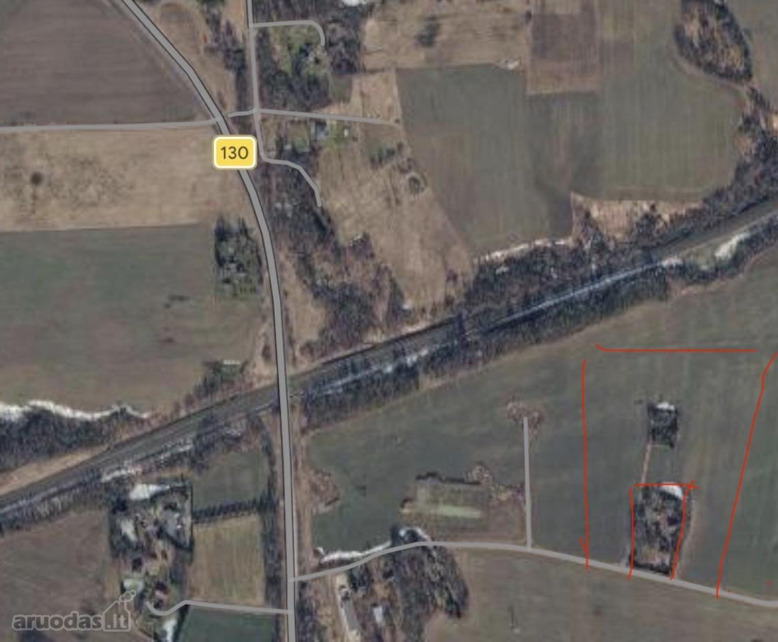 Parduodamas 6,18 ha (618 a) žemės ūkio