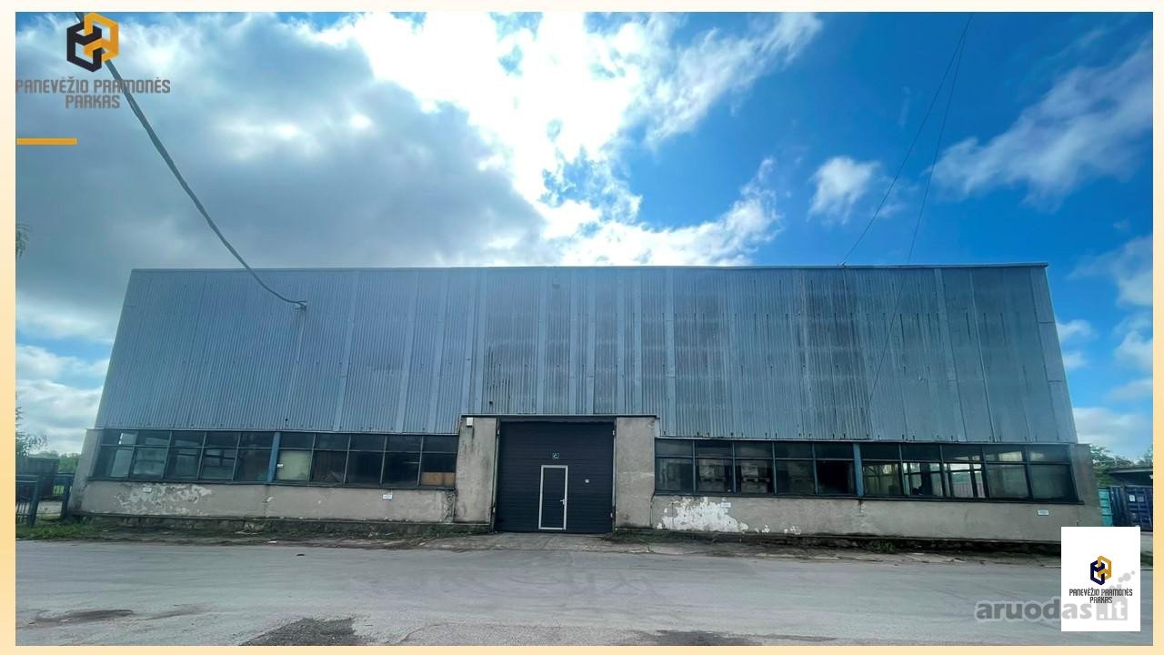 Nuomojamos Patalpos Pramonės G.8 Panevėžyje!