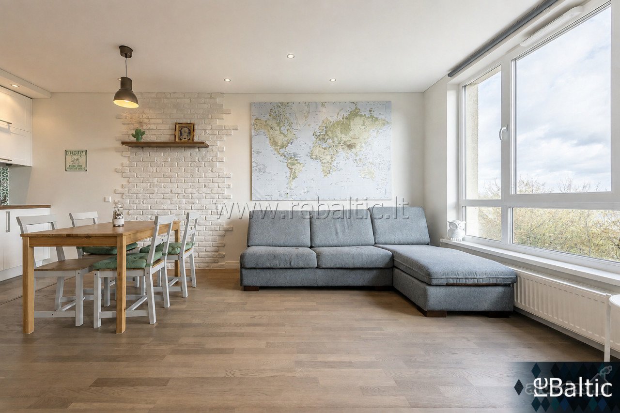 Išnuomojamas erdvus, šviesus ir ypač jaukus 2