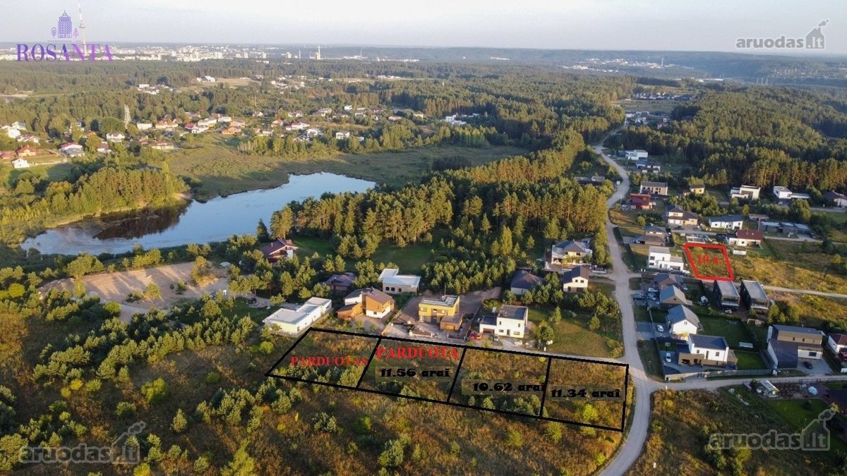 Parduodami namų valdos sklypai Vilniaus r.,