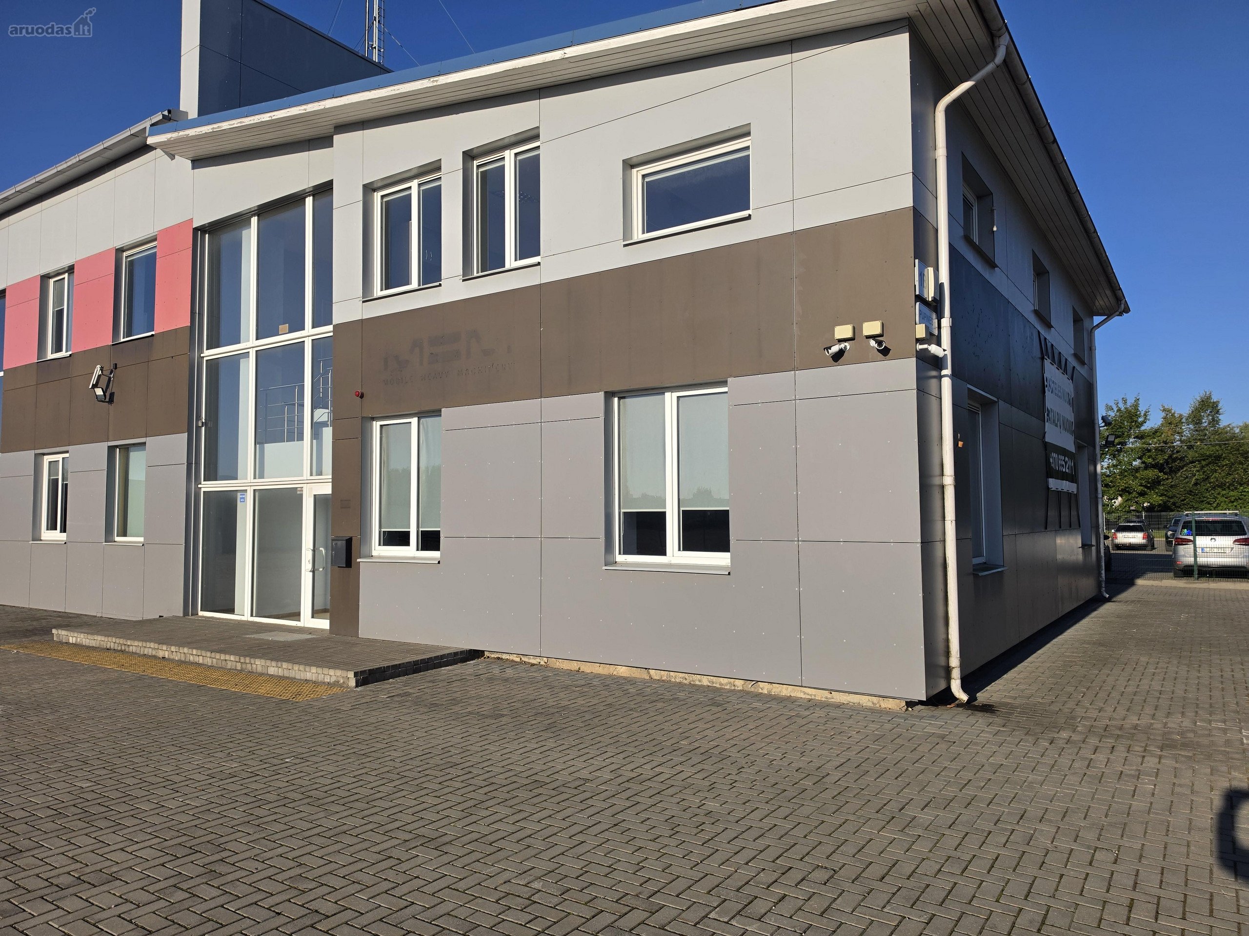 Ofiso ir kitos patalpos 410 m2 + ~1200 m2
