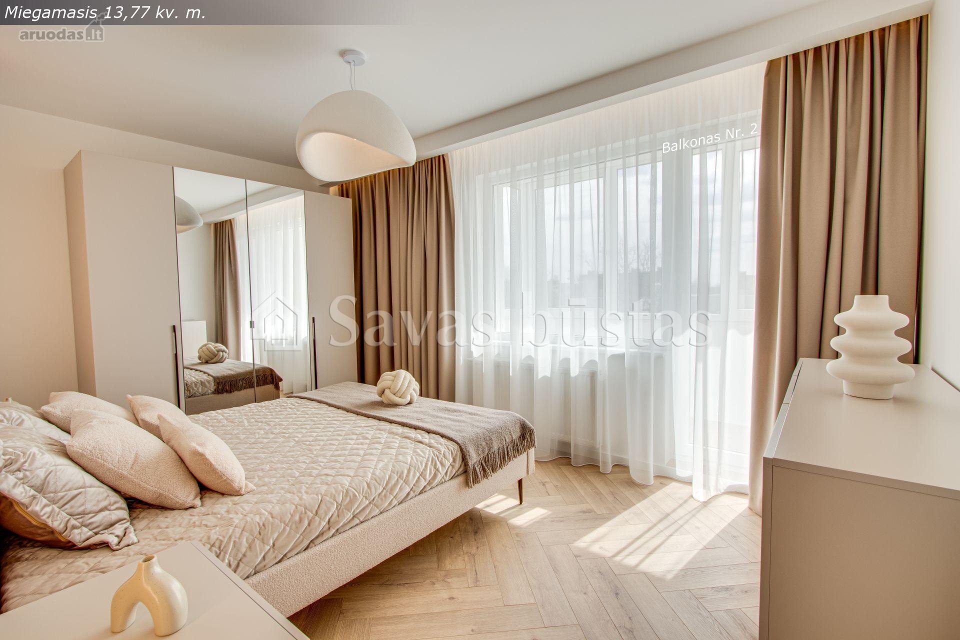 Naujai Ir Kokybiškai Suremontuotas 3 Kambarių