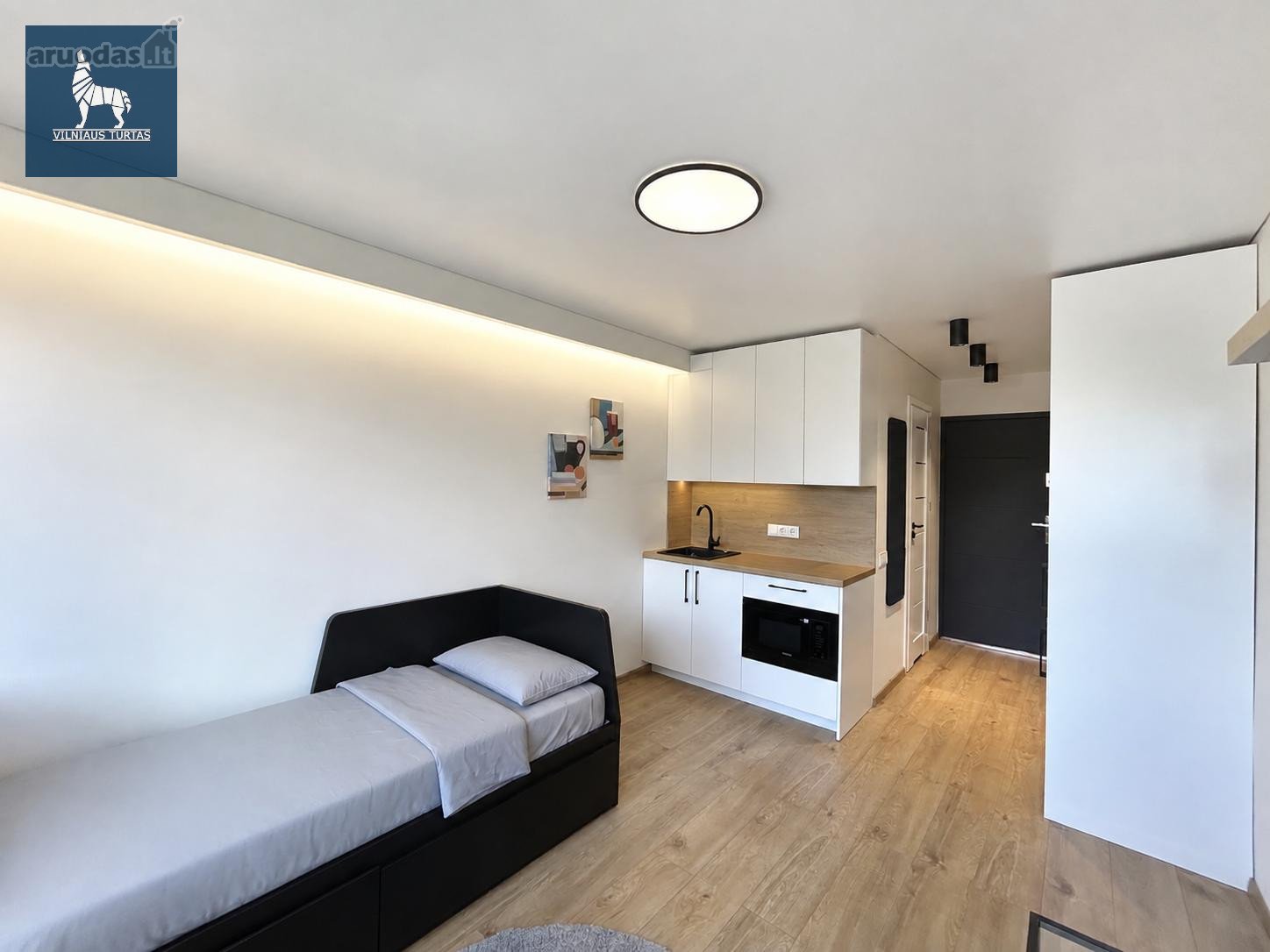 Apsigyvenkite moderniame ir stilingame studio