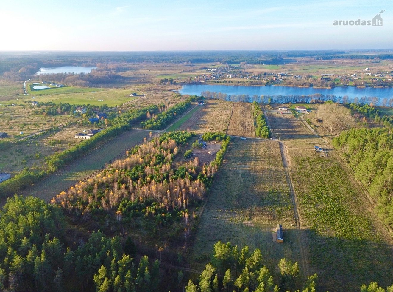 Parduodamas 25a namų valdos sklypas Trakų