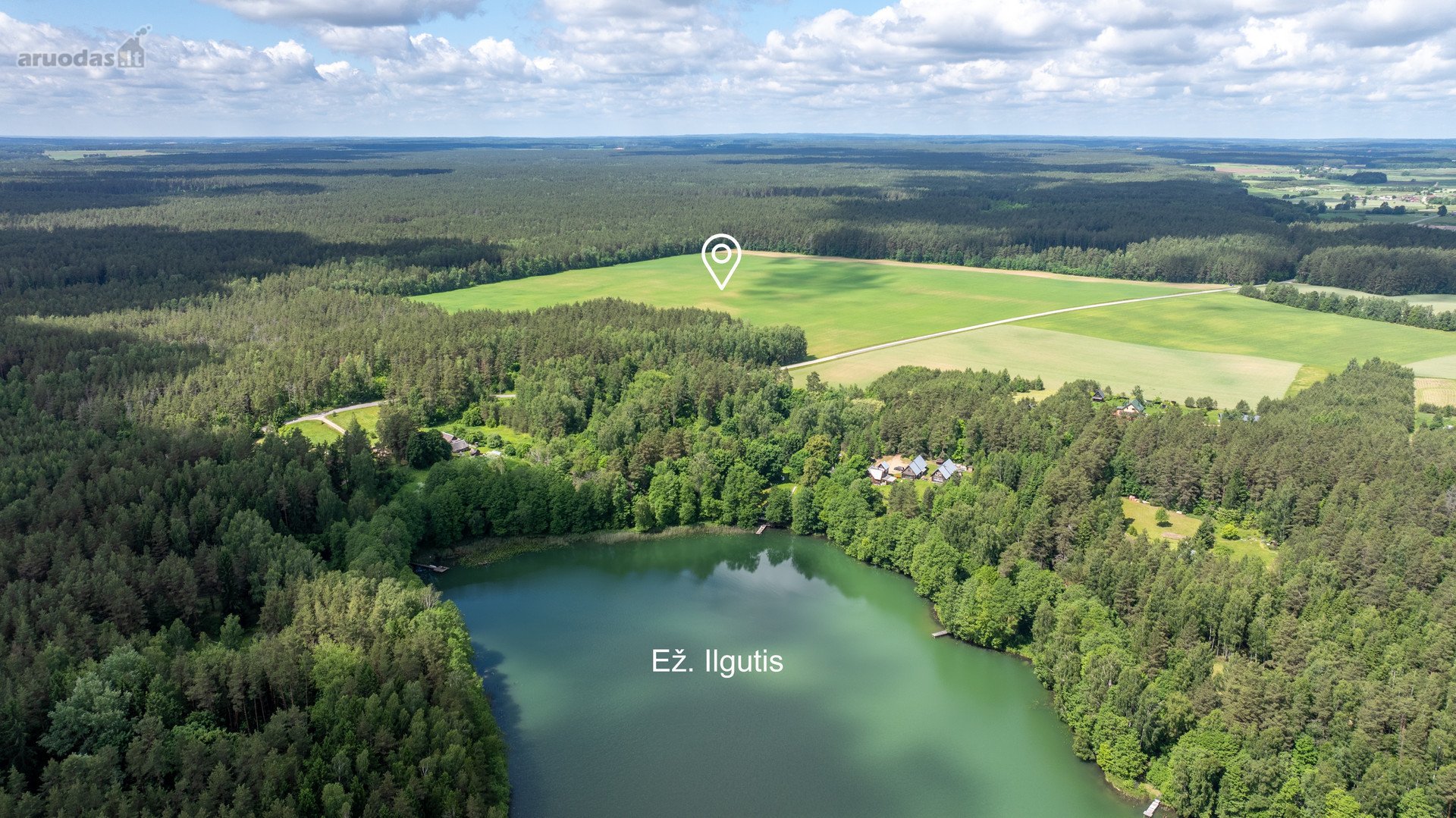 Parduodamas erdvus 5,99 ha žemės ūkio