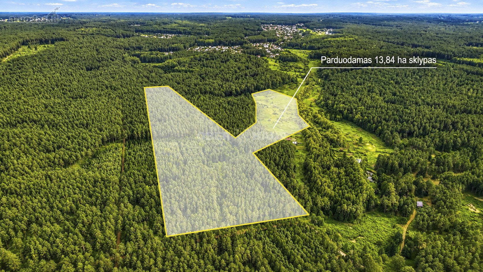 Parduodami trys žemės sklypai Nemenčinės