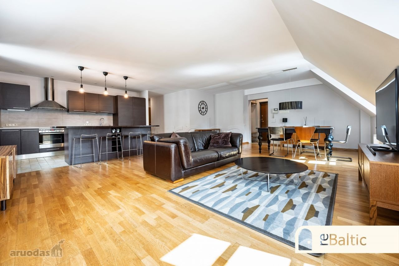 Prestižiniai trijų kambarių apartamentai