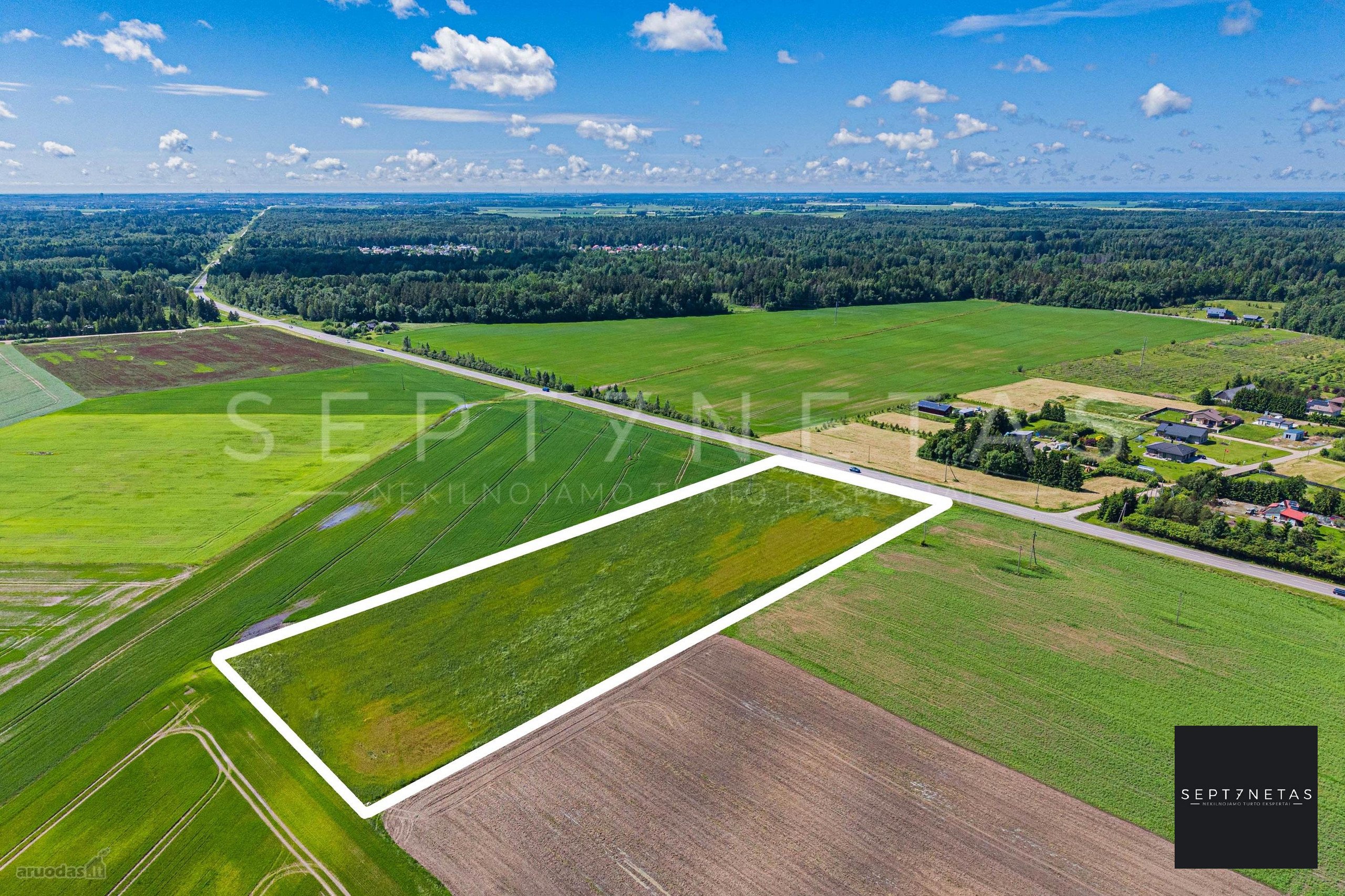 Rubulių k., netoli Kretingos miesto, Žalioje