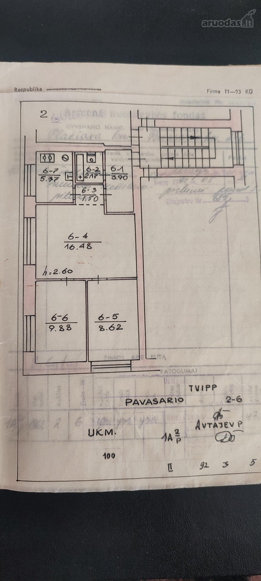 ? Parduodamas 3 Kambarių Butas Ukmergės Rajone