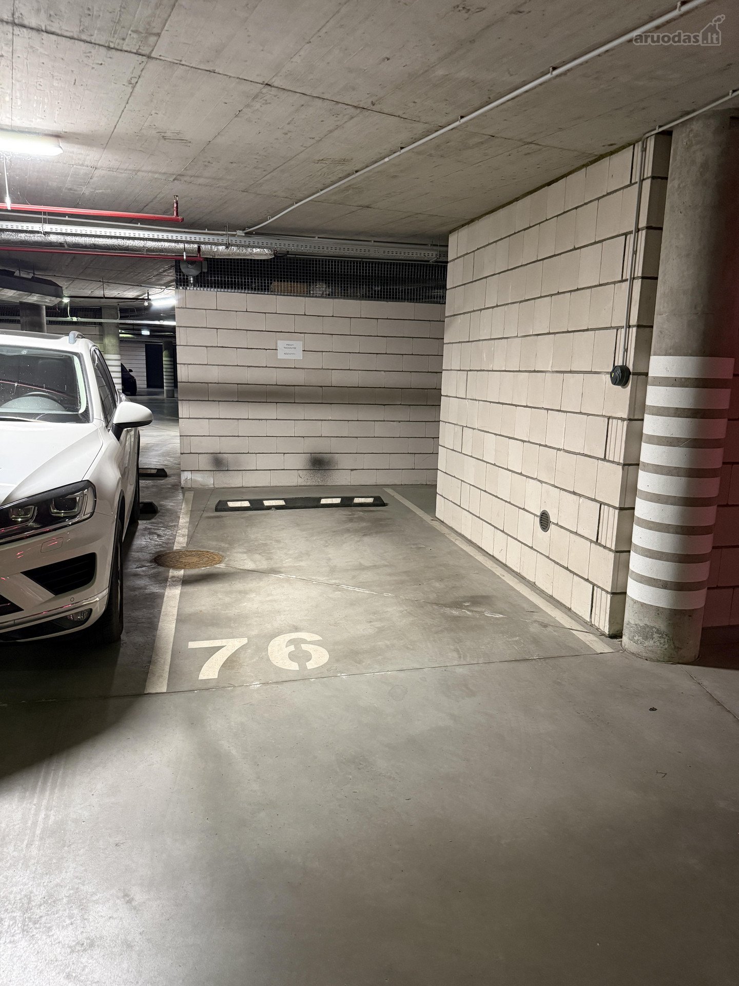Parduodu parkavimo vieta požeminiame parkinge