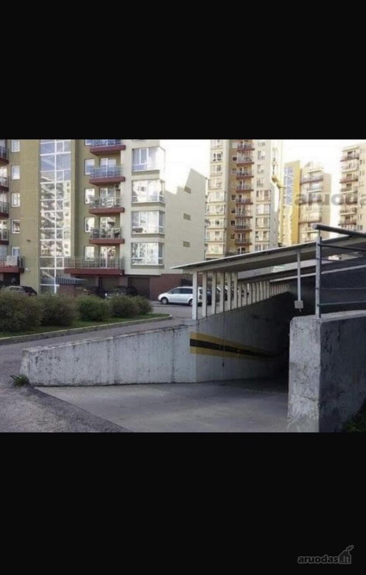 Išnuomuojama požeminė automobilio vieta po