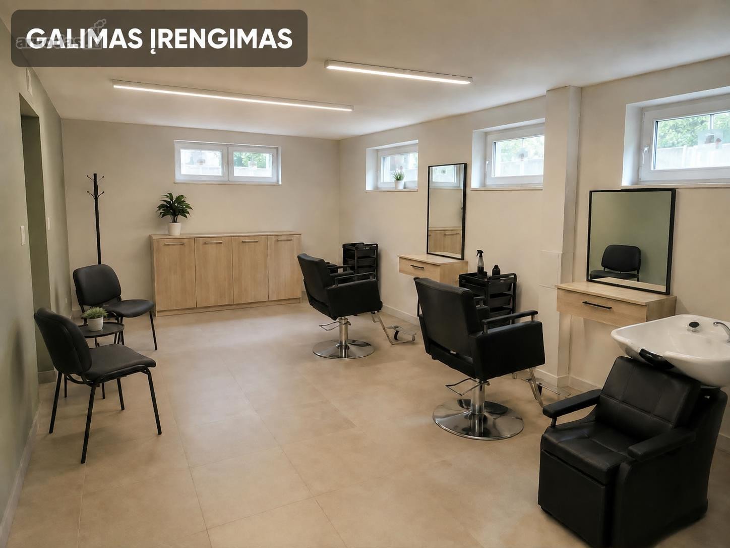 Išnuomojamos 89 M² Komercinės Patalpos