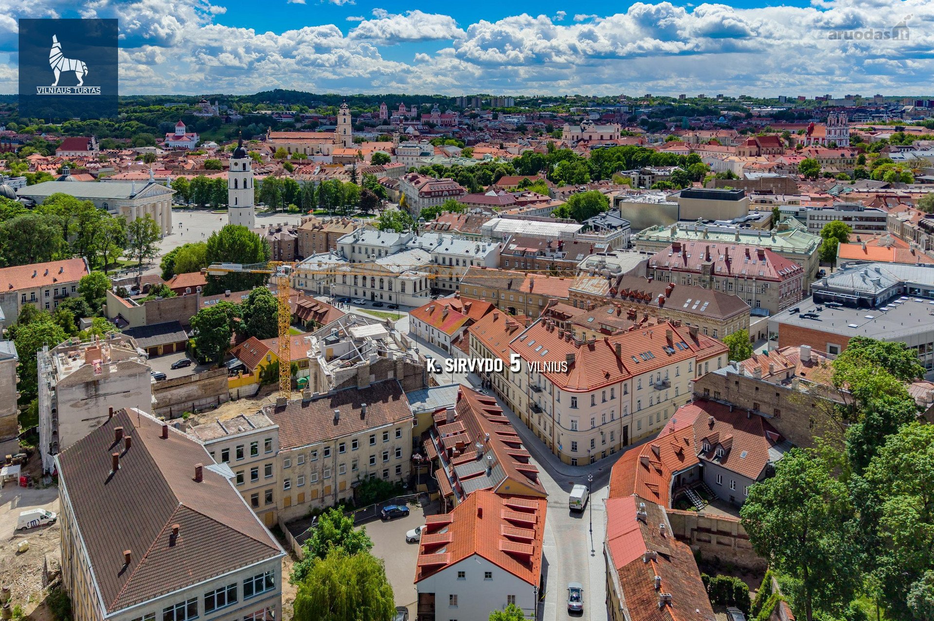 Išskirtinis 5 k. butas Vilniaus senamiestyje,