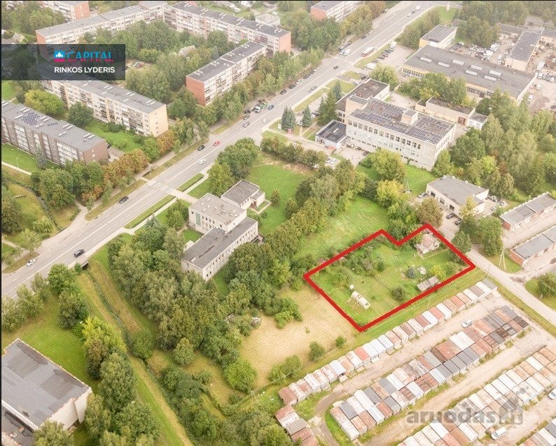 Parduodamas 19,55 Arų Sklypas Spaustuvės G.,