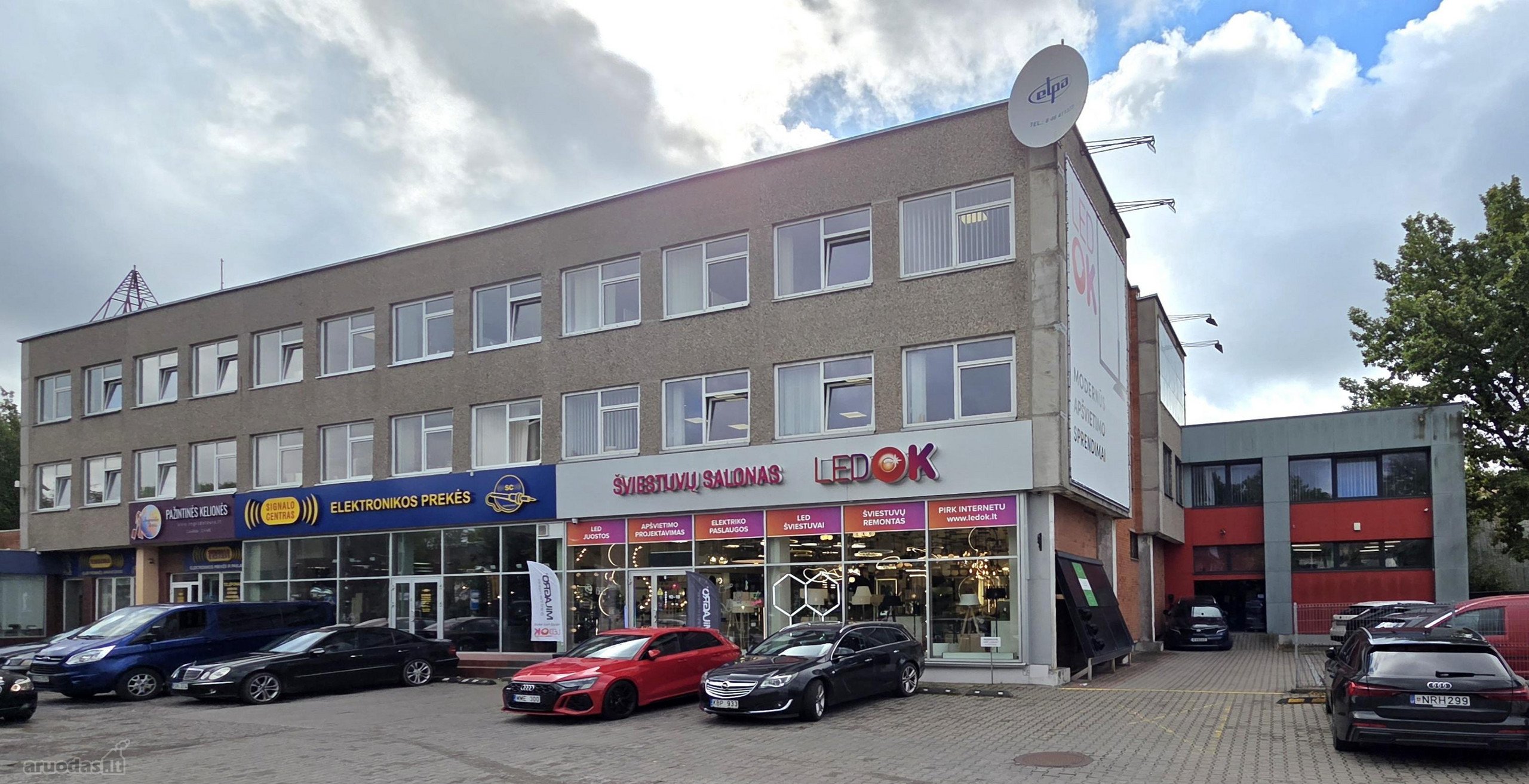 Parduodamos prekybinės, sandėliavimo,