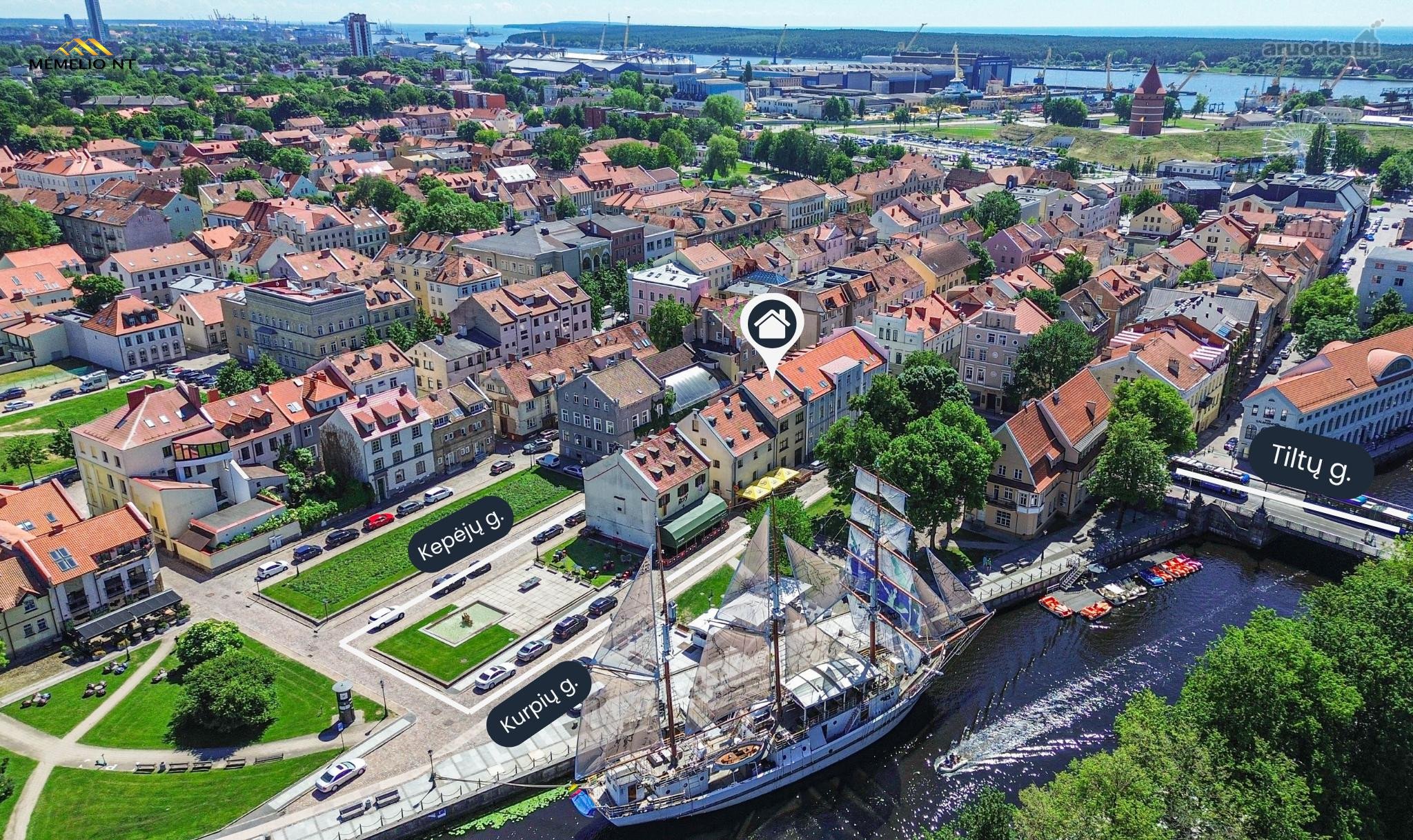 Parduodami butai Kepėjų g., Klaipėdos