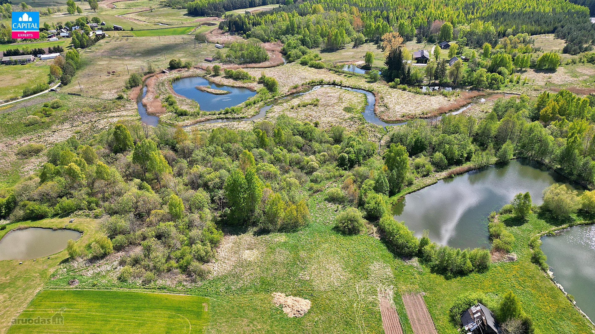 Parduodamas 5,38 ha žemės ūkio sklypas su