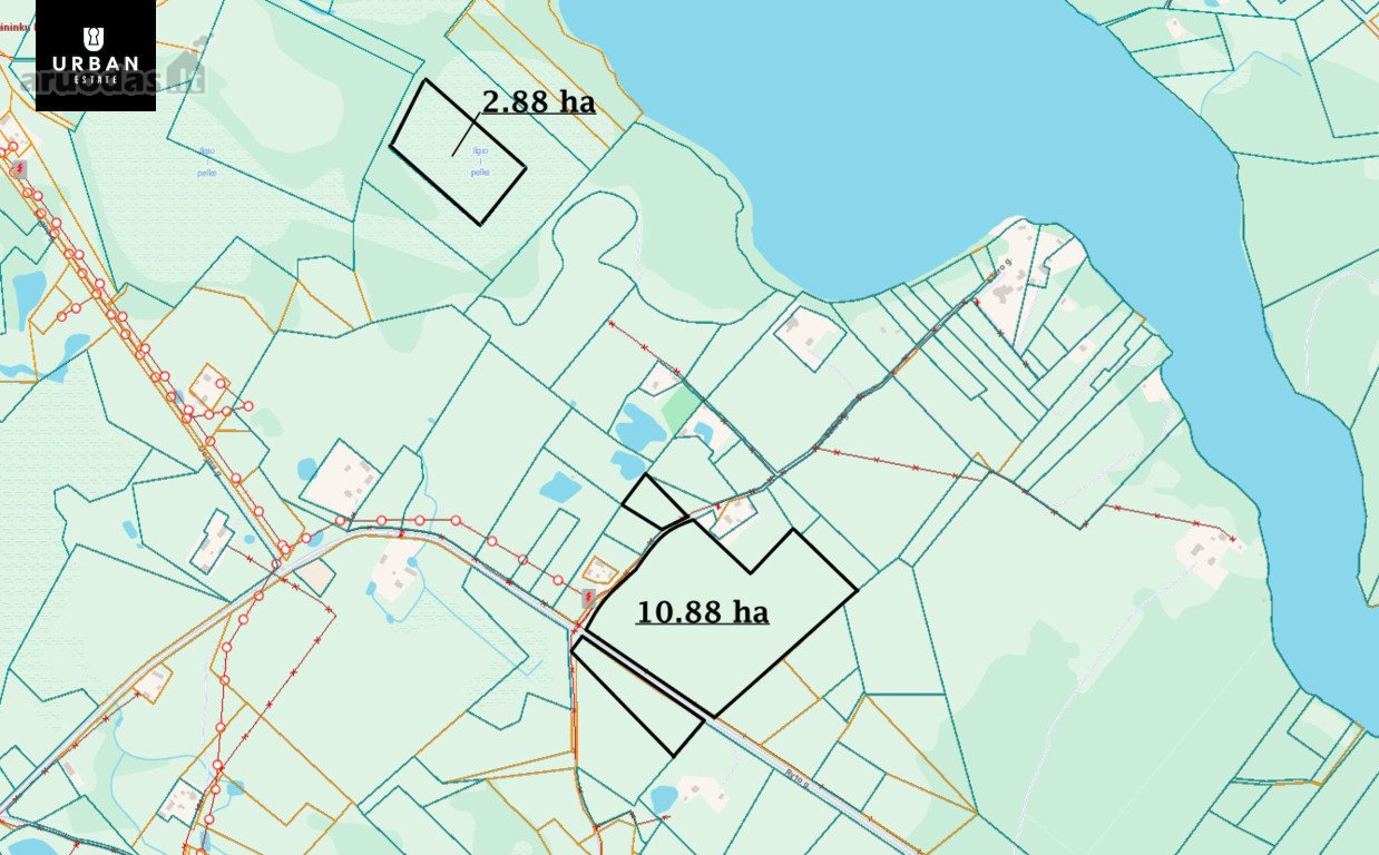 13.76 Ha Bendro Ploto Žemės Ūkio Paskirties