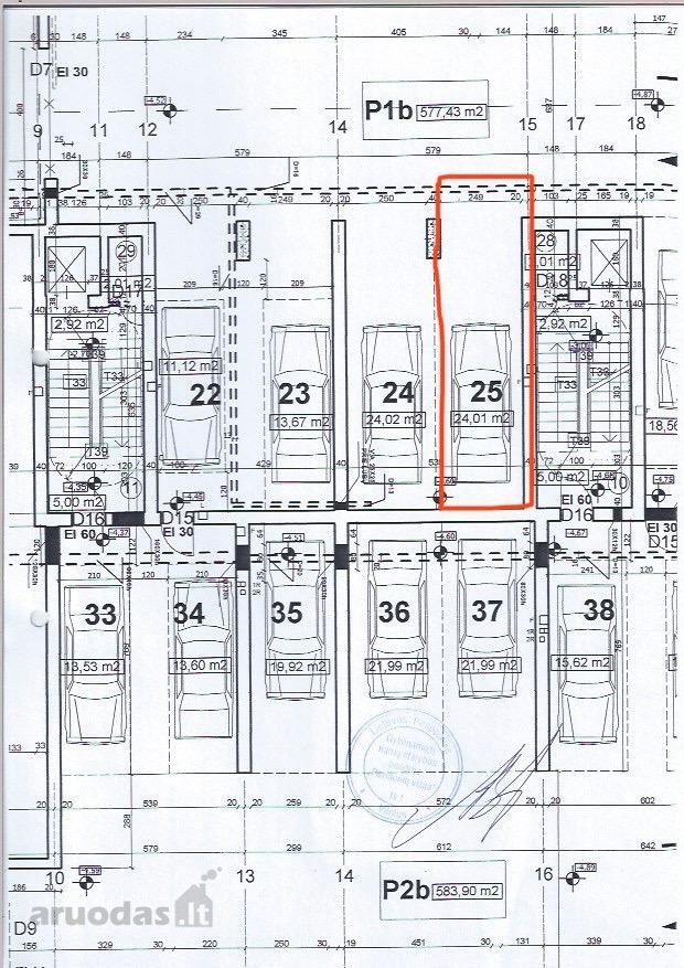 Išnuomoju parkingą po Eitminų g.14 namu,-1a