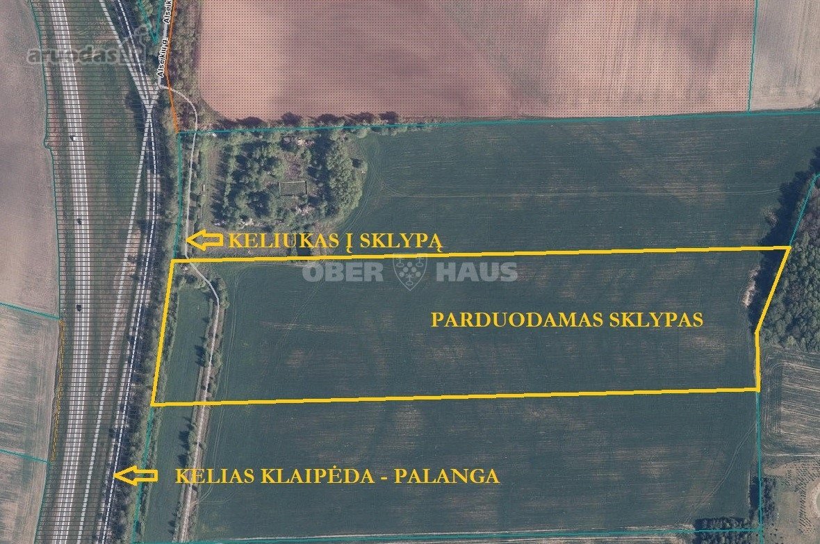 Žemės ūkio paskirties 5 ha žemės sklypas