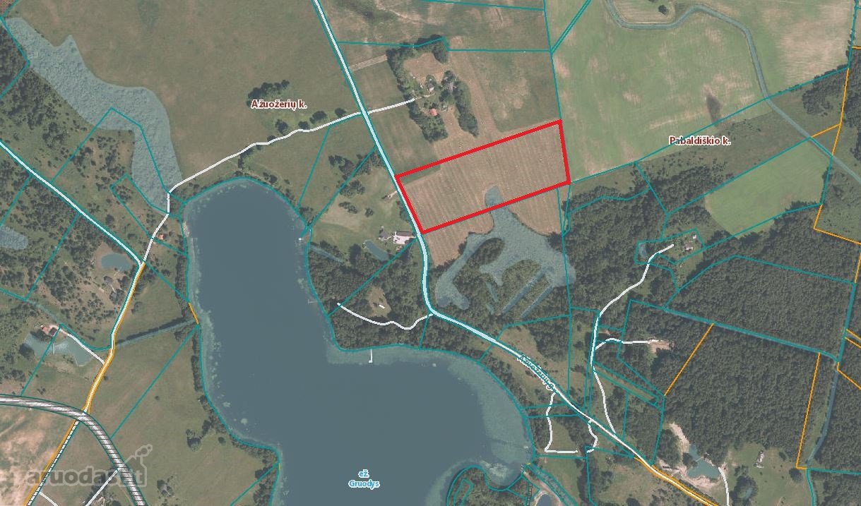 Parduodamas 3,5767 ha žemės sklypas Molėtų