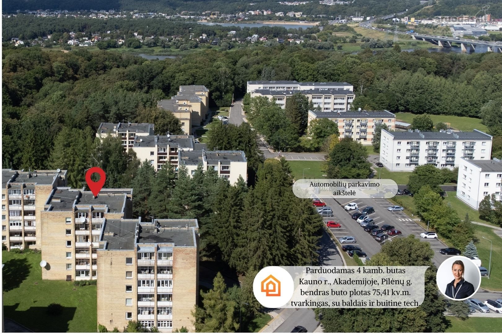 Parduodamas Pilnai Įrengtas, Erdvus 4