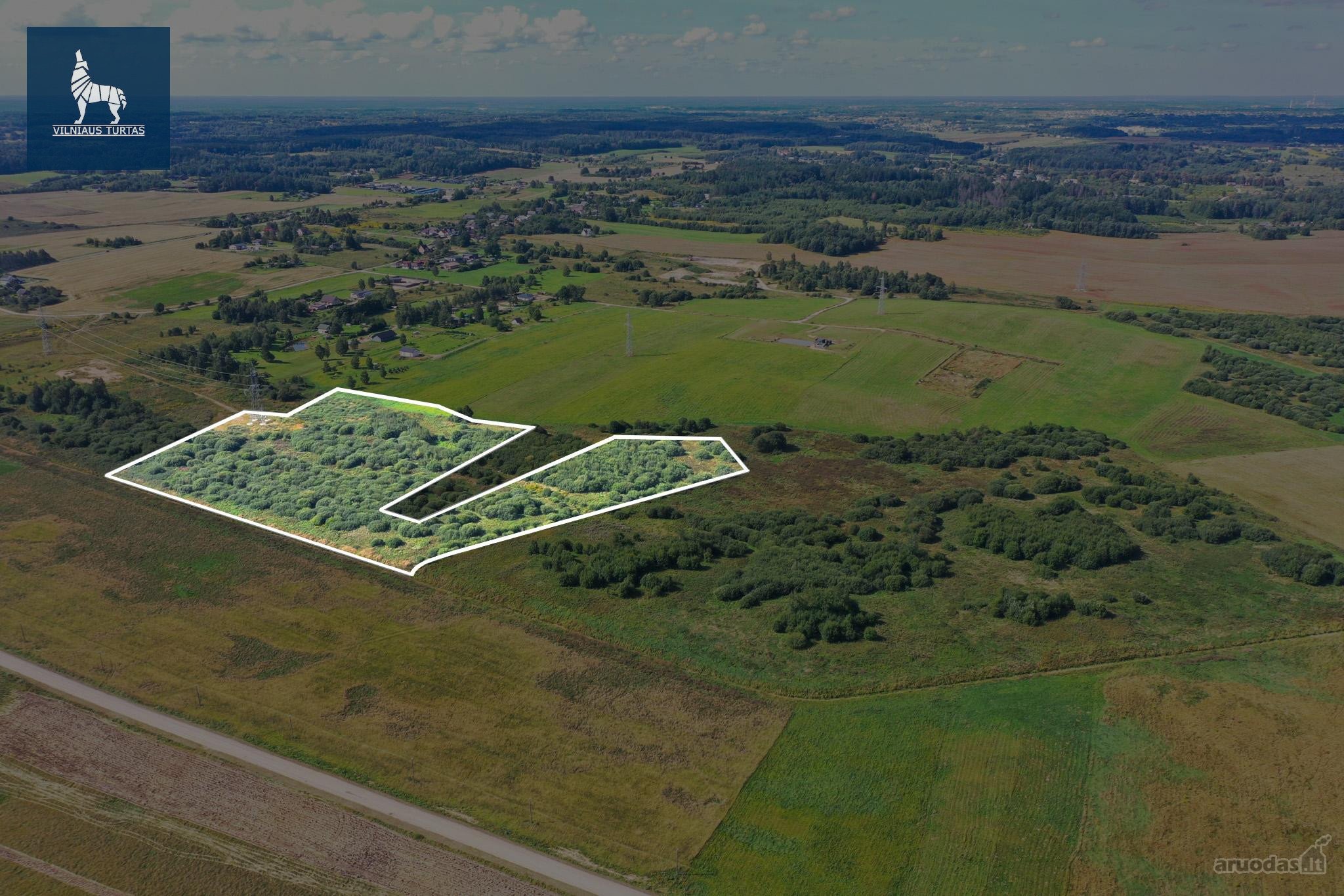Parduodamas 5,21 ha žemės ūkio paskirties