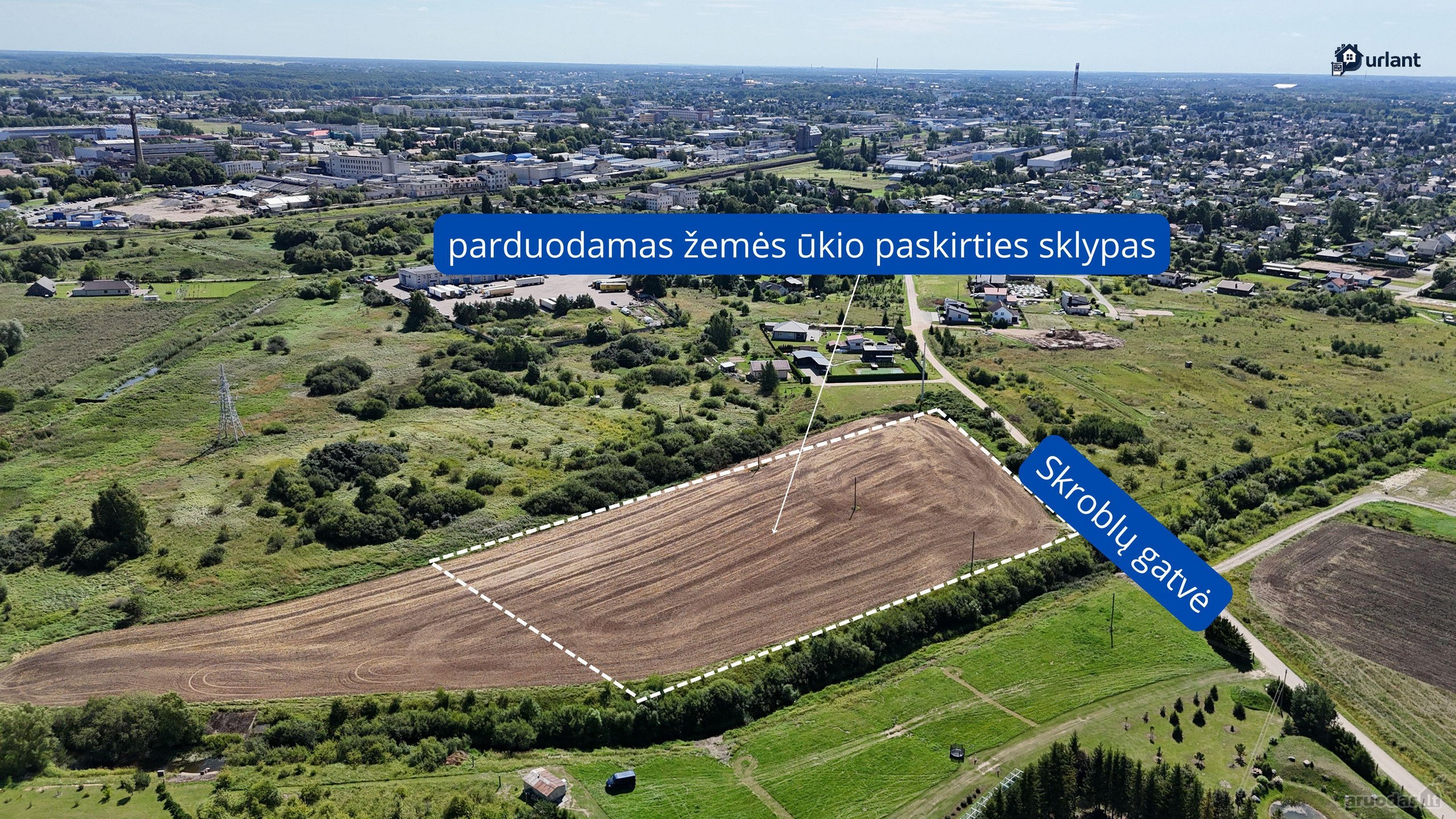 Parduodamas 1,22 ha žemės sklypas Vinkšnėnų k