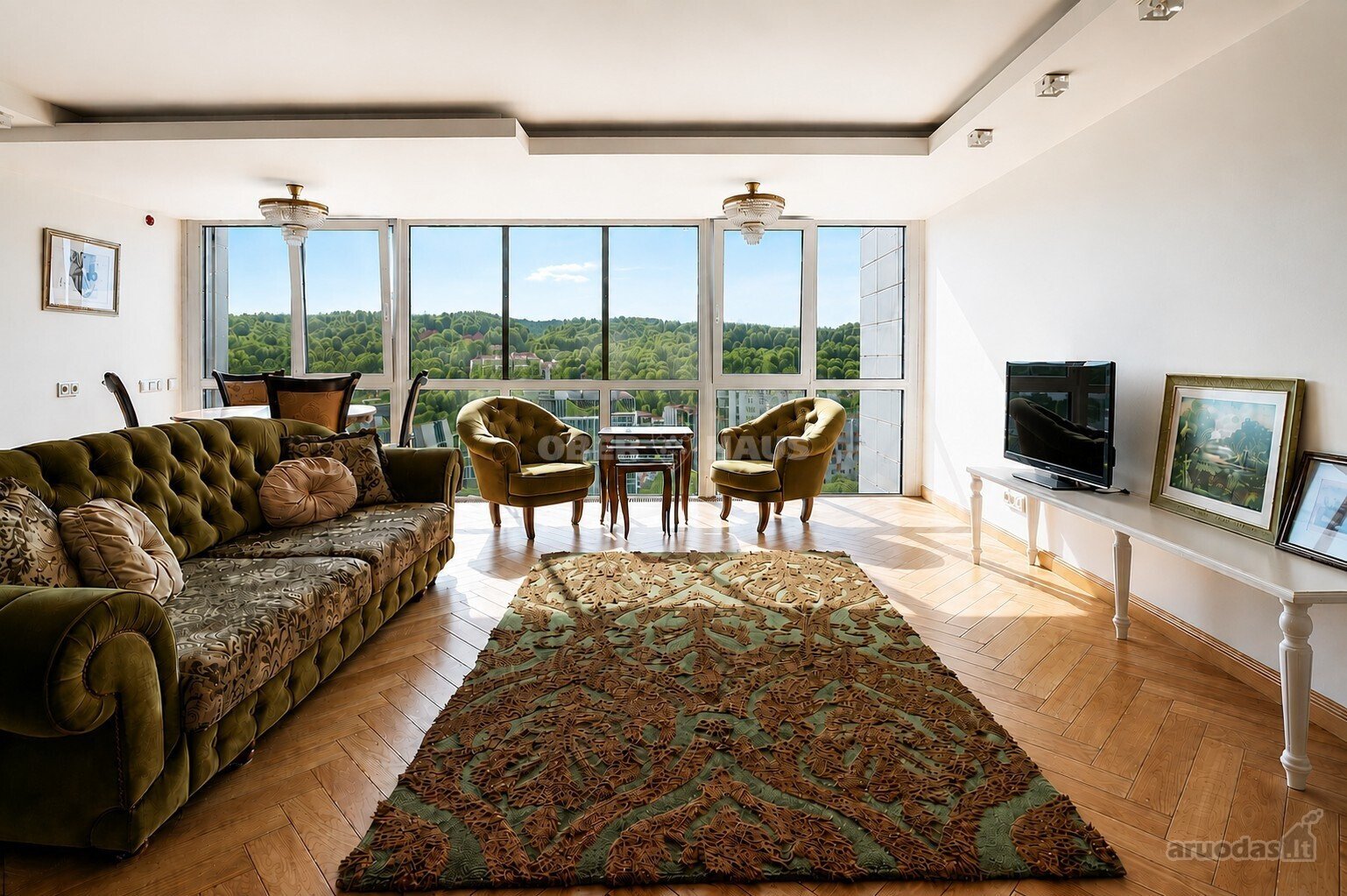Išnuomojamas 3 kambarių, 75 m² butas
