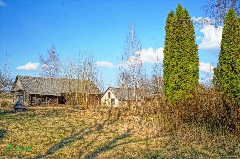 Parduodama sodyba su gyvenamojo namo pamatais