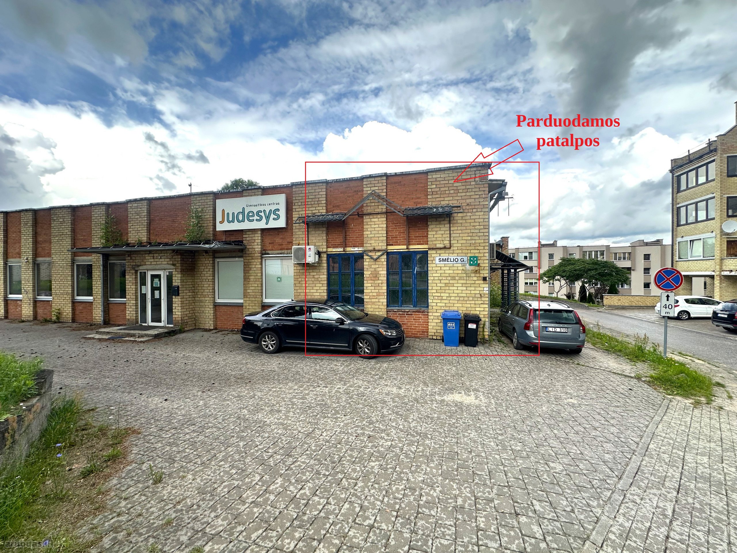 457 m² paslaugų paskirties patalpos Alytaus