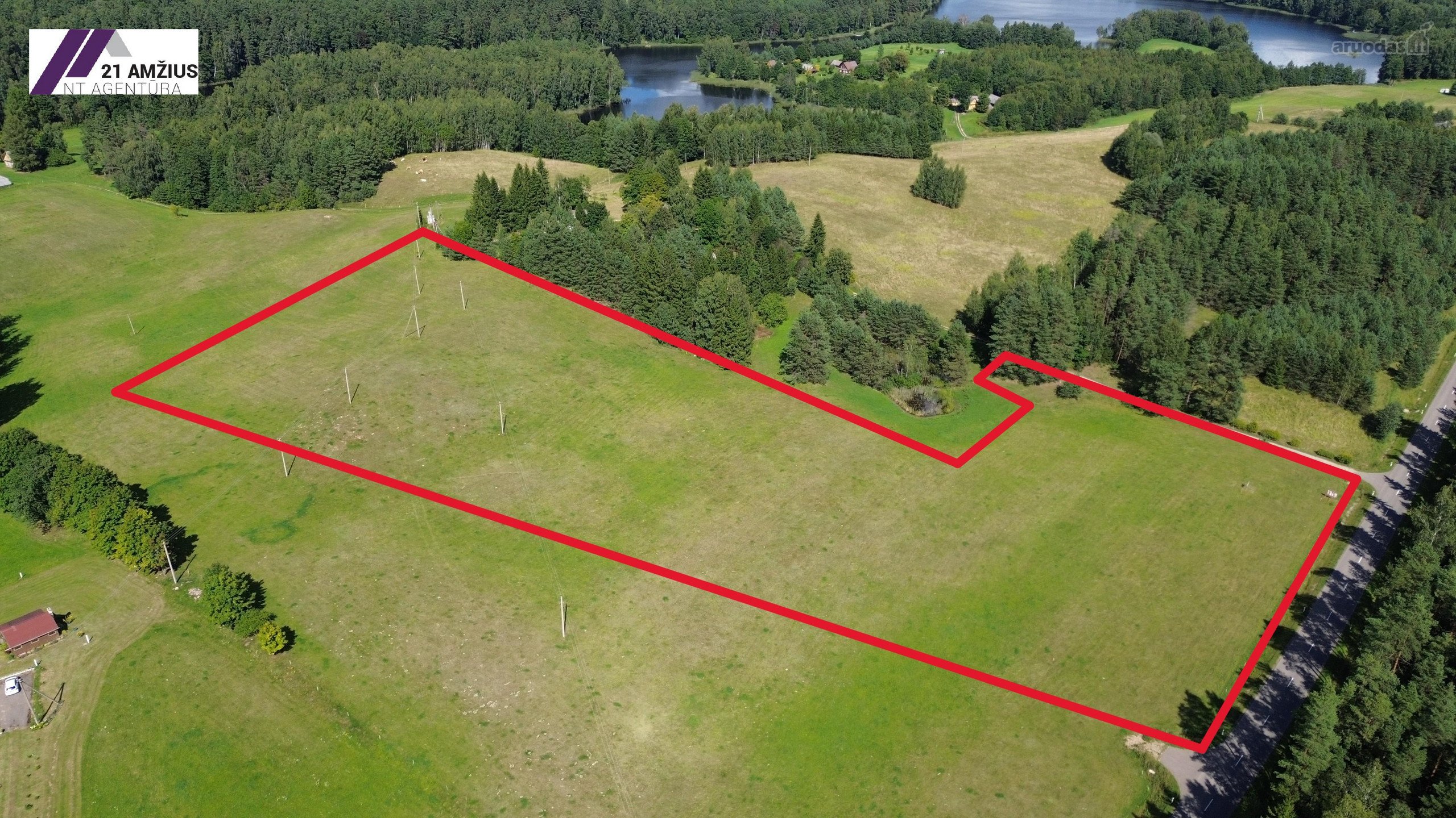 Parduodamas 3,06 ha žemės ūkio paskirties