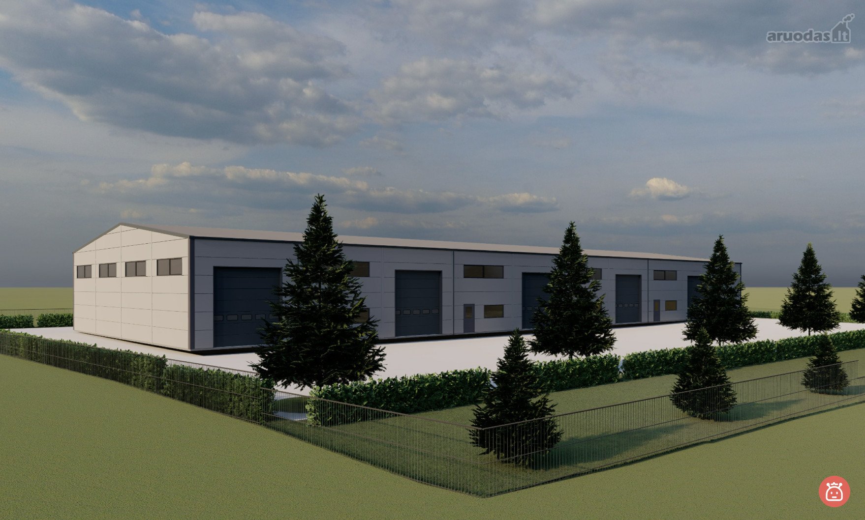 Nuomojamos Naujai Statomos 1430,40 m²