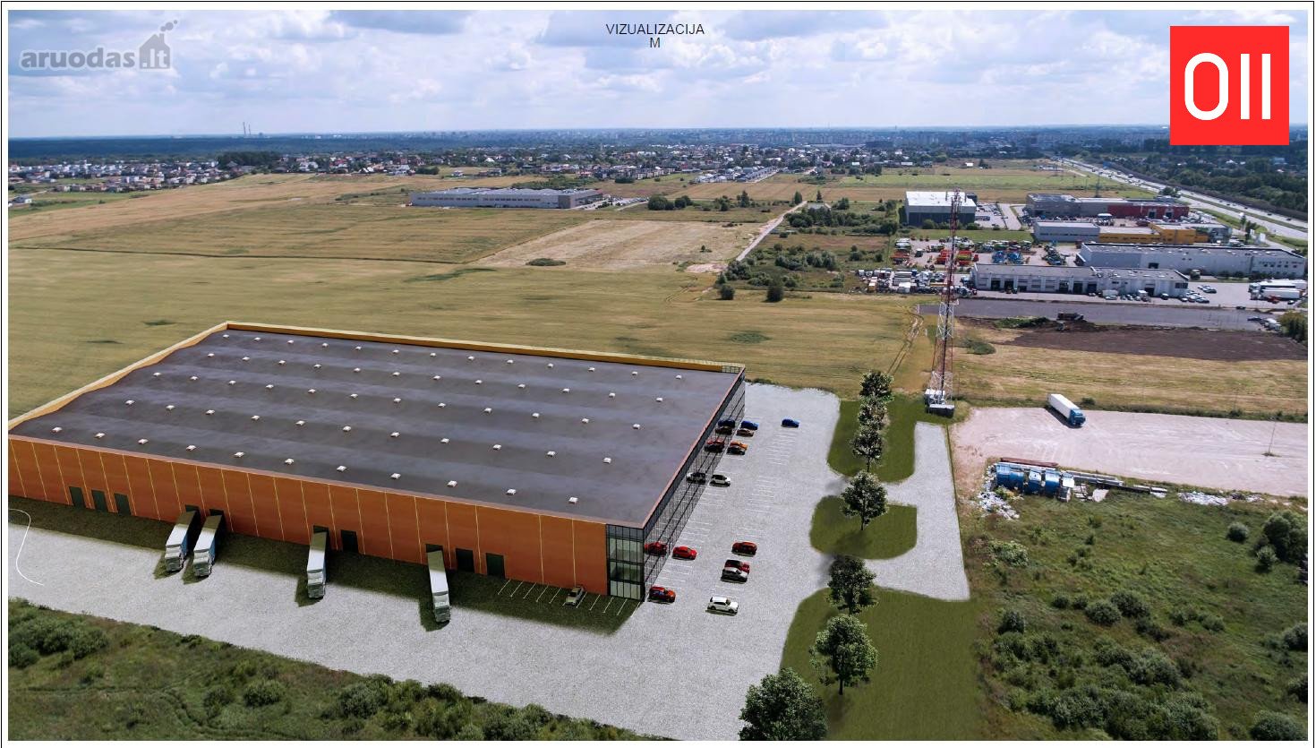 Parduodamas 1,56 ha komercinės paskirties