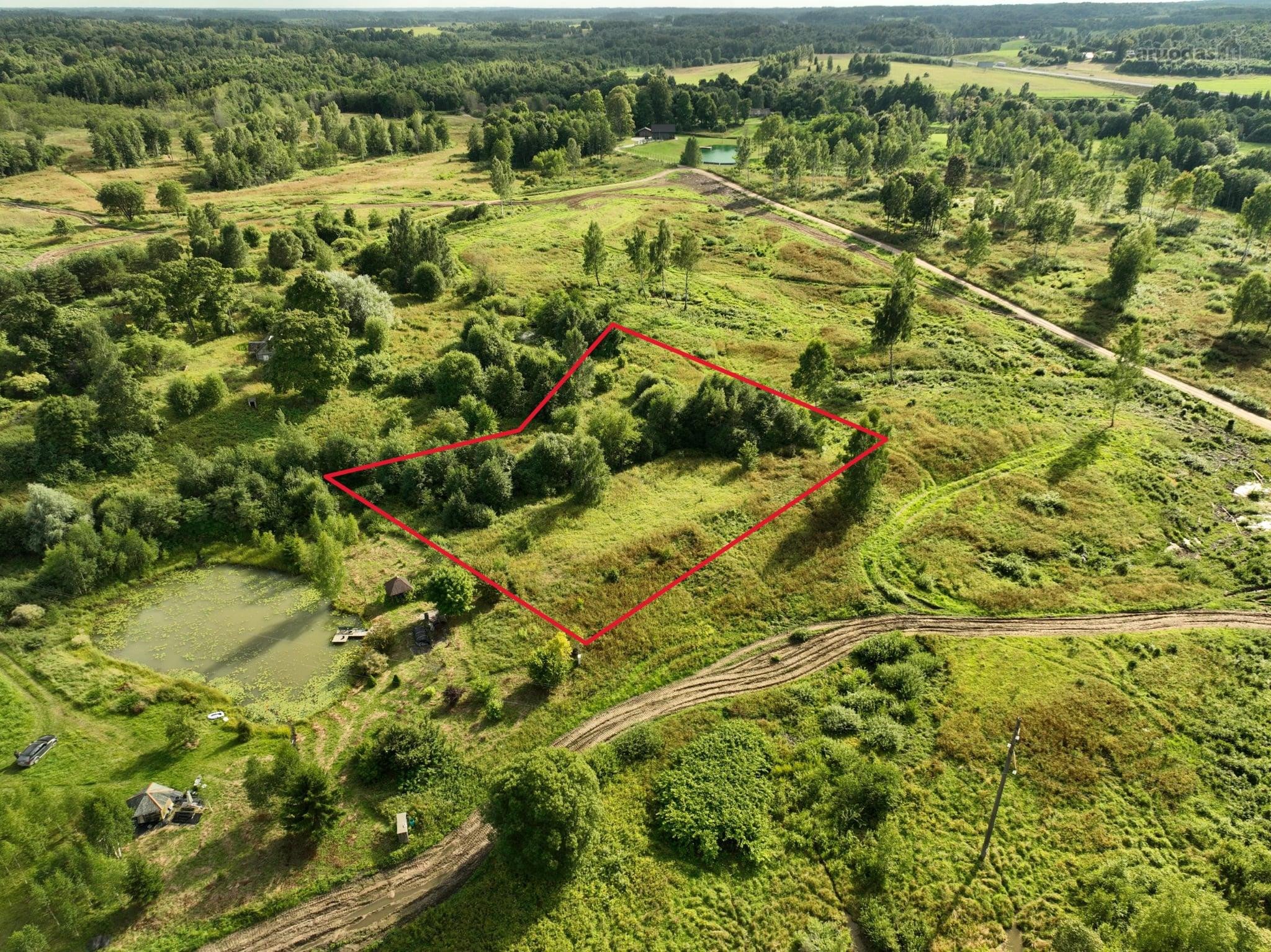 Parduodamas 50,31 a. Namų valdos sklypas