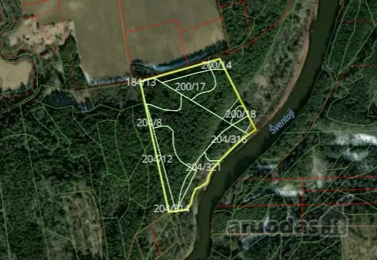 Parduodamas 7,83 ha miškas Ukmergės raj.