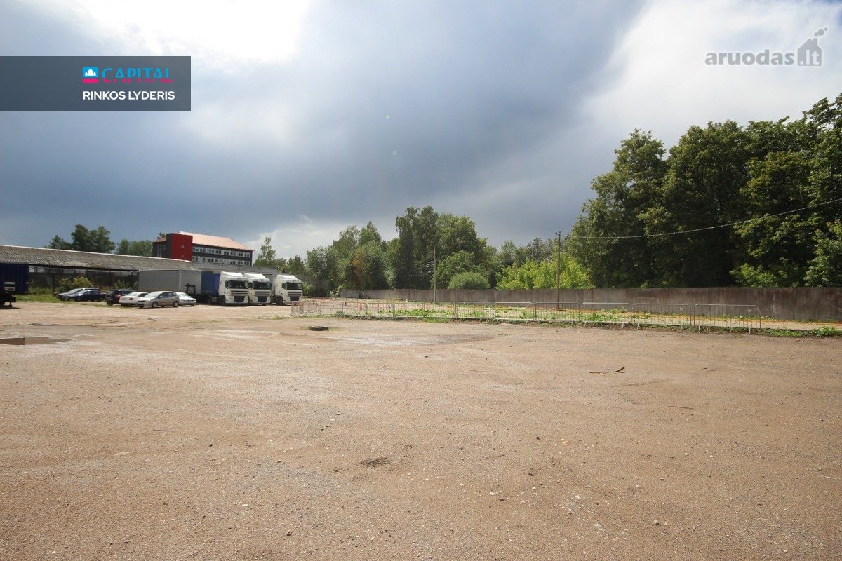 Nuomojama 400 Kv. M Aikštelė–lauko Sandėlis