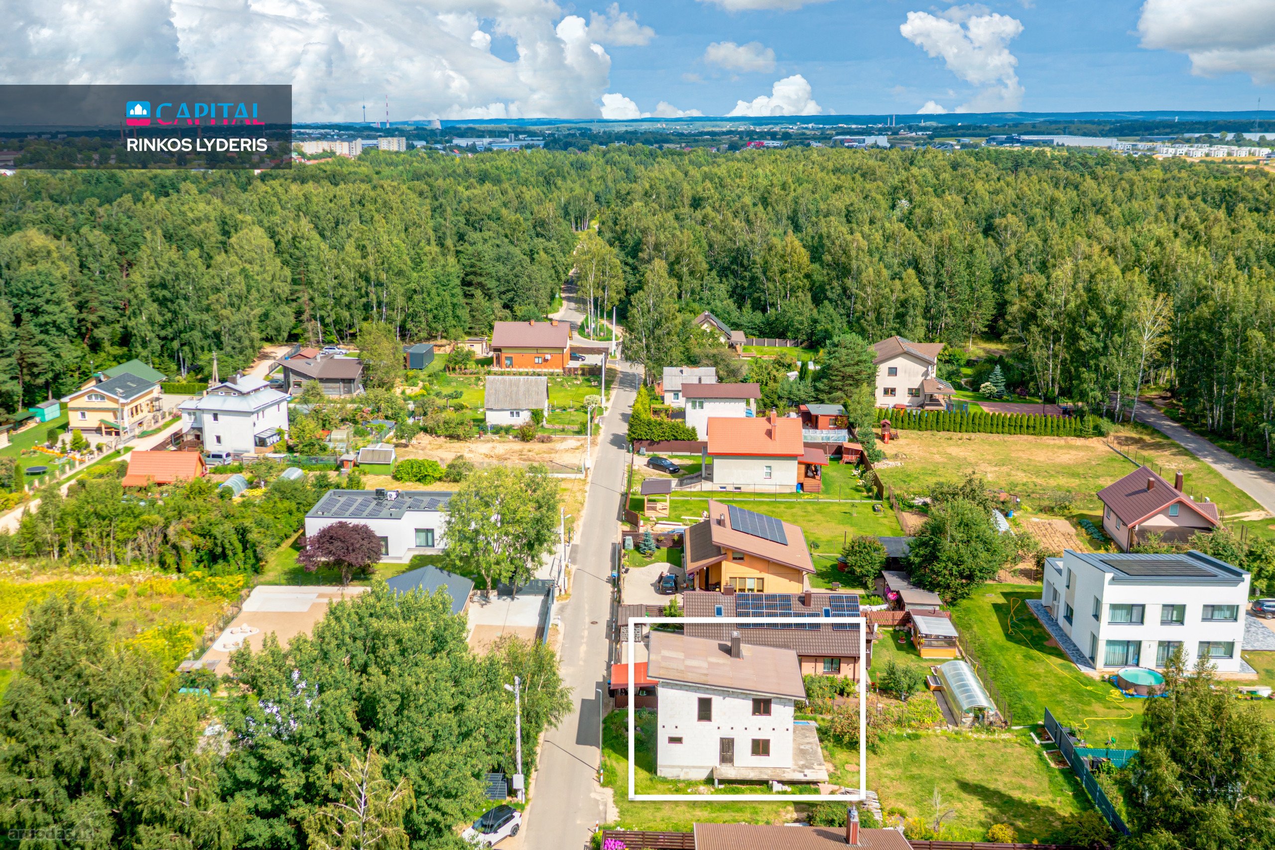 Trakų Rajone Račkūnų K. Parduodamas Nebaigtos