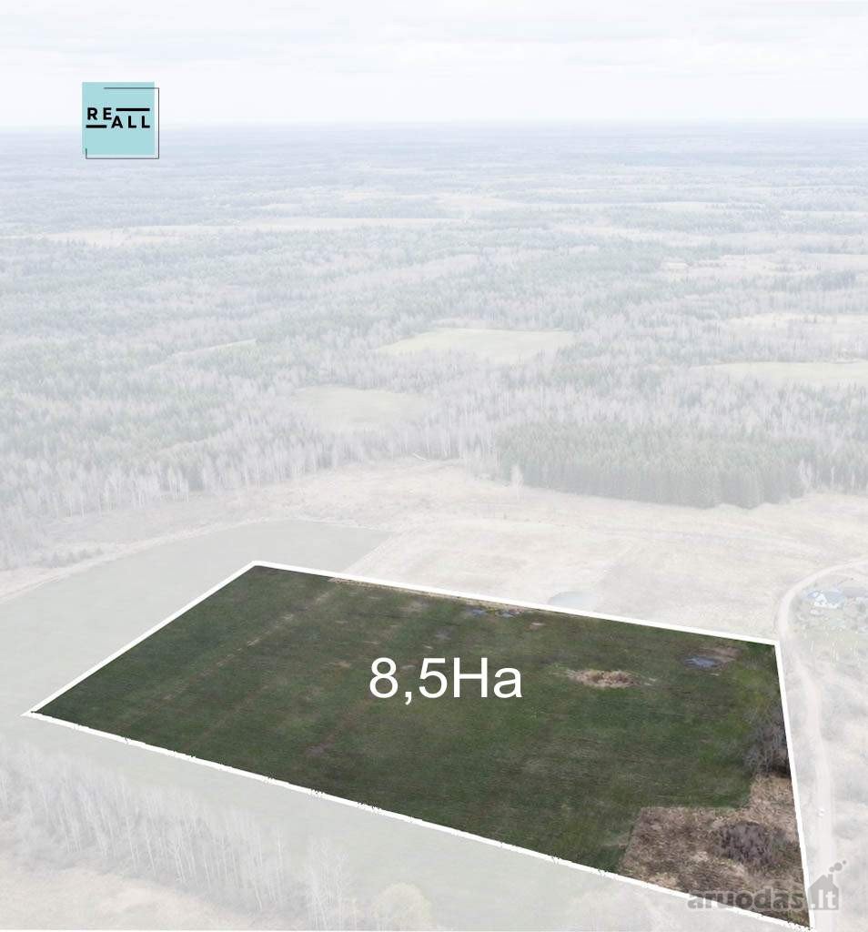 Parduodamas 8,5 Ha Žemės Ūkio Paskirties
