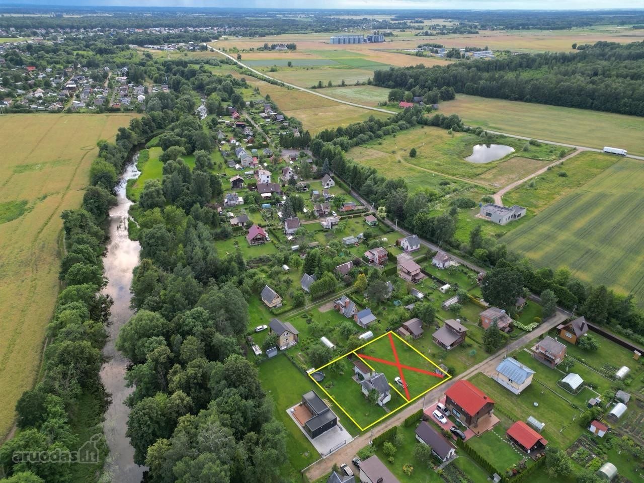 Parduodamas svajonių kampelis prie Lėvens